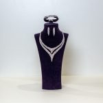 SILVER NECKLACE COMPLETE SET